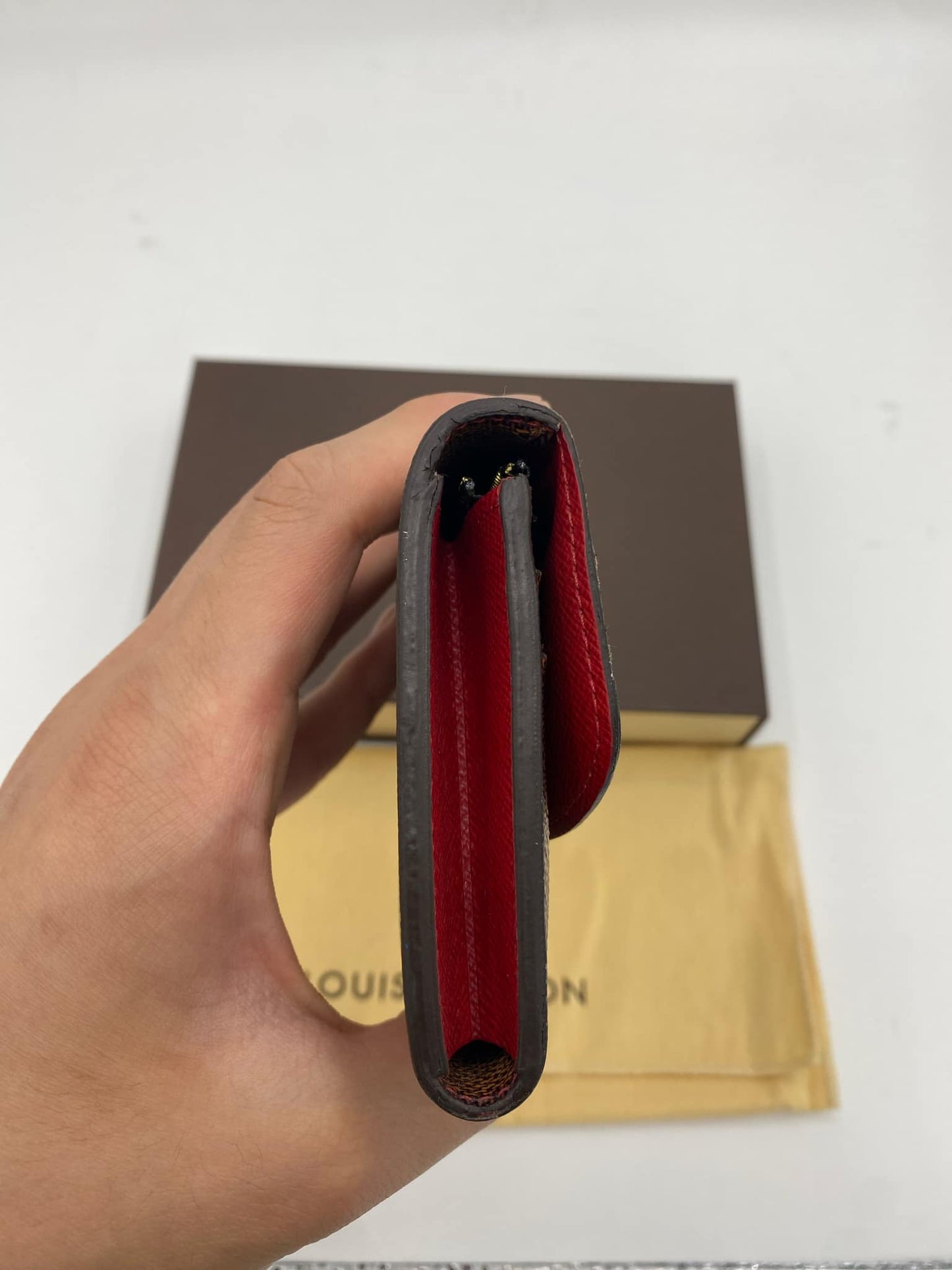 LOUIS VUITTON EMILIE LEATHER WALLET