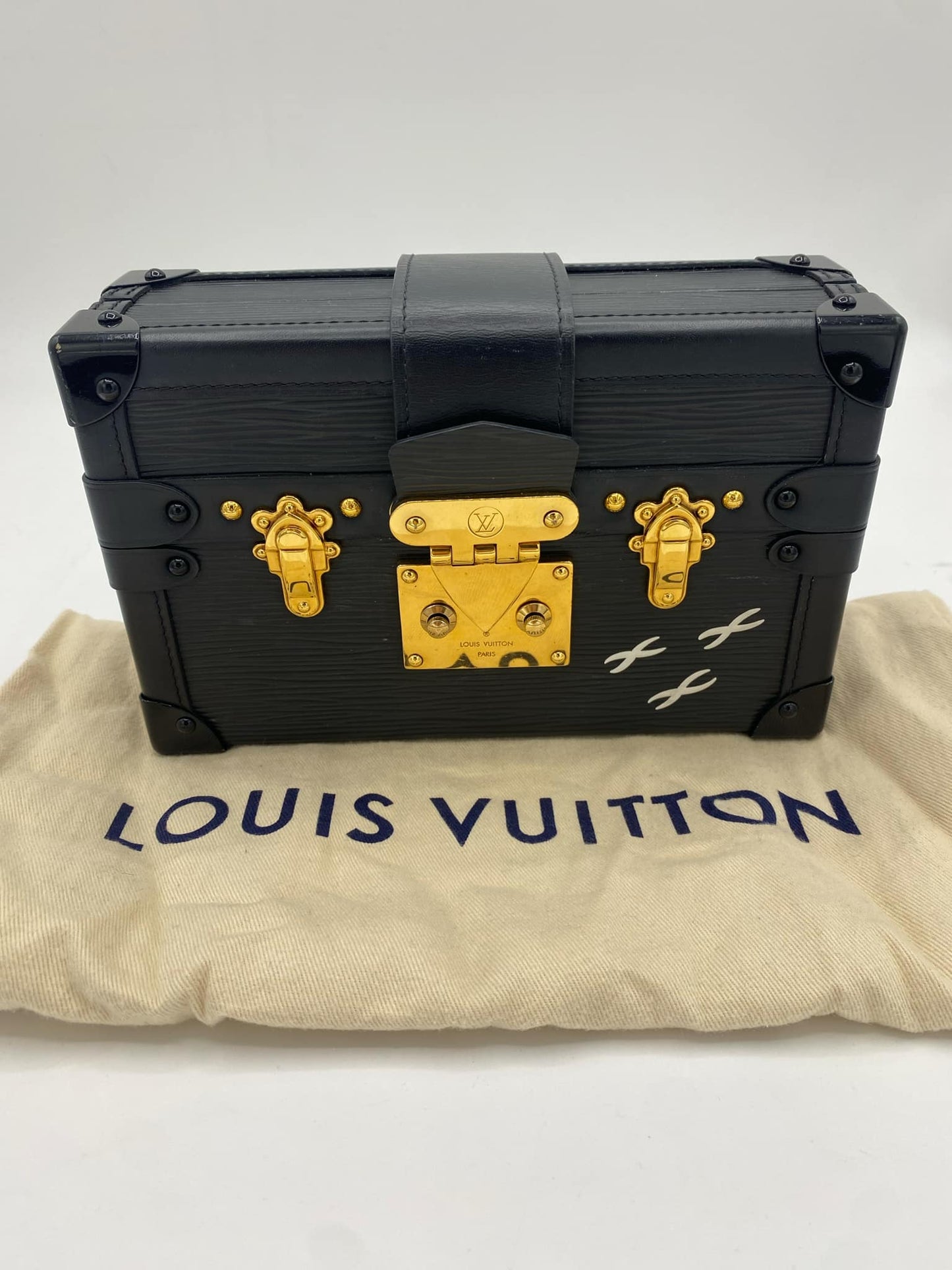 LOUIS VUITTON PETITE MALLE "EPI LEATHER"