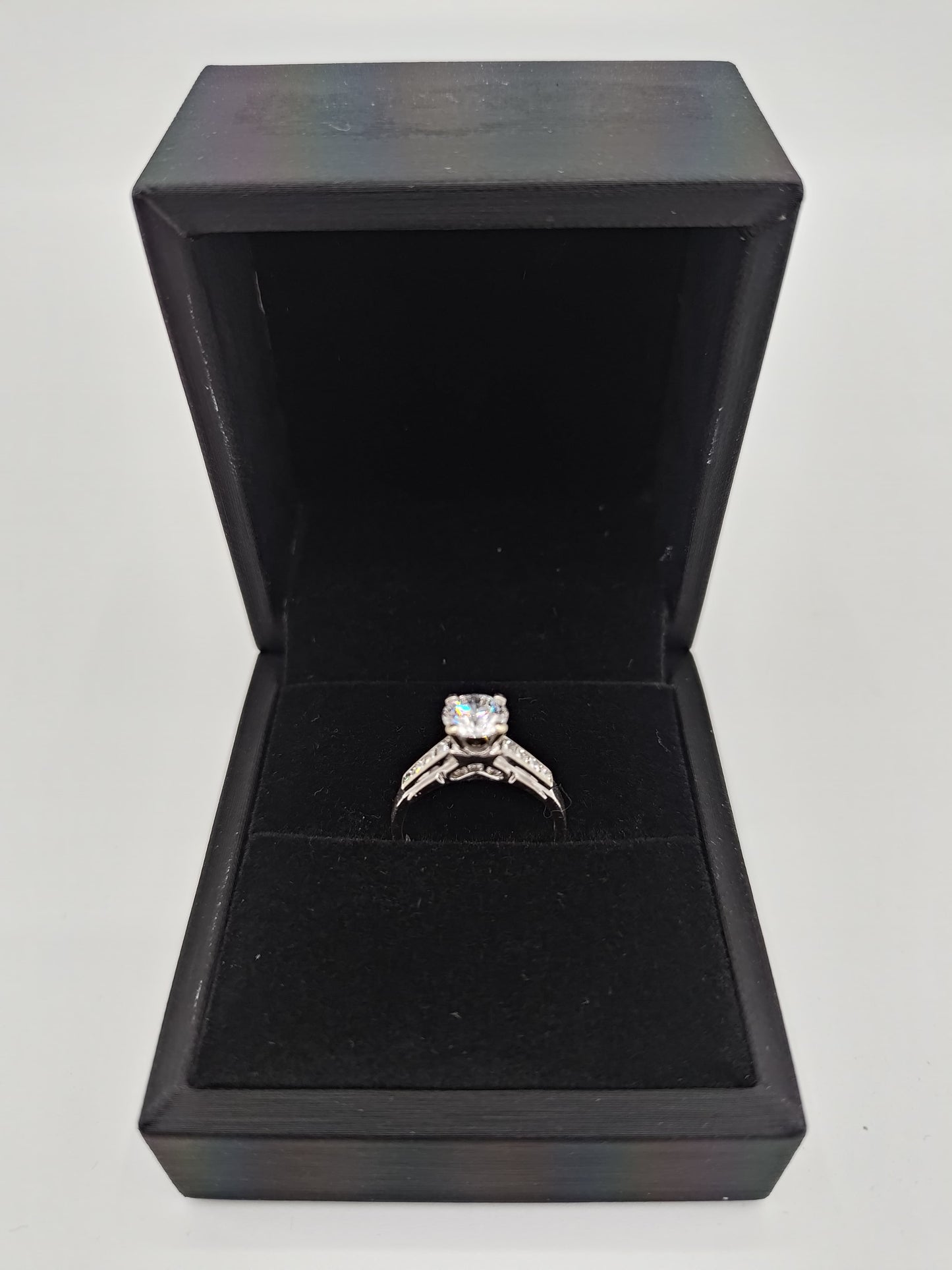 Diamond Engagement Ring 1.01 CT VVS1 D Colour GIA Certificate