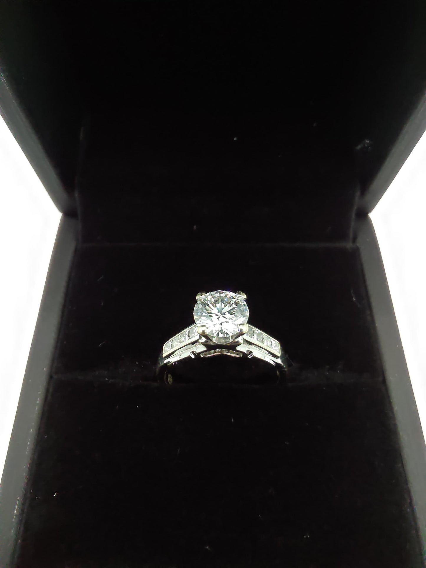 Diamond Engagement Ring 1.01 CT VVS1 D Colour GIA Certificate