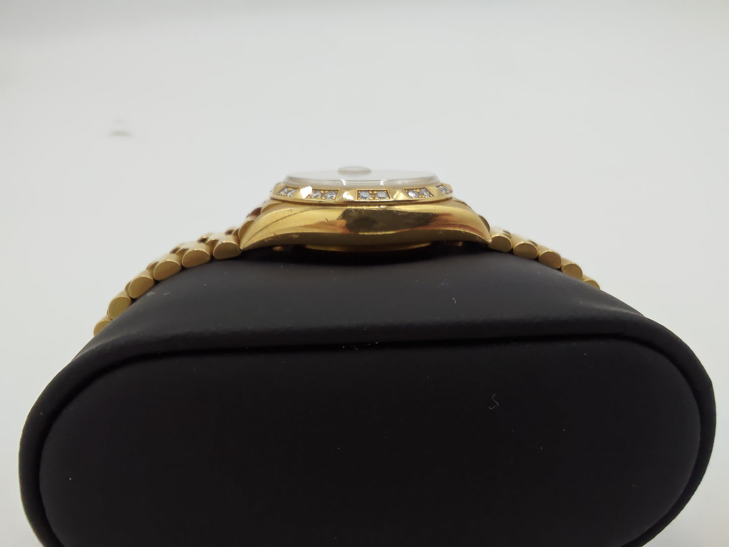 ROLEX DATEJUST LADIES WATCH GOLD DIAMONDS 69258 26mm 1994